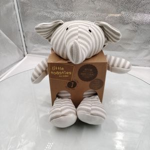Little Toasties New Zealand HEAT & HUG Stuffed Animal Elephant Eddie (Mint)